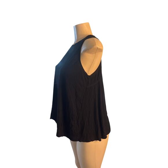 Women XS Sweaty Betty Easy Peazy Vest Black Tank Top Sleeveless Breathable - Picture 3 of 6